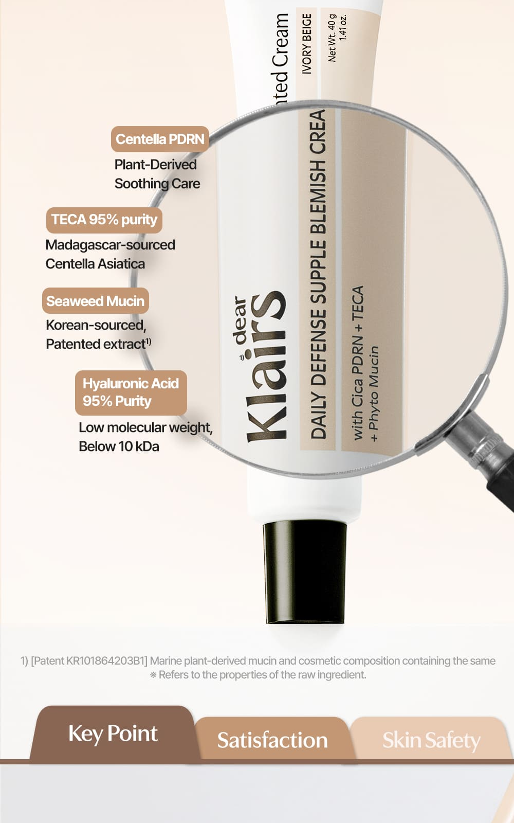 Daily Defense Supple Blemish Cream – Ivory Beige