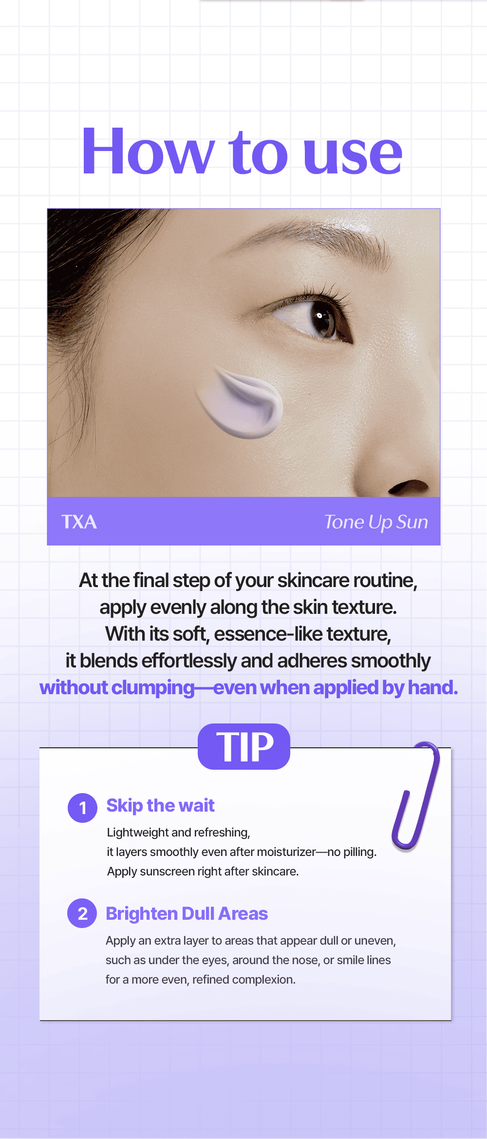 TXA Supple Tone Up Sun Essence