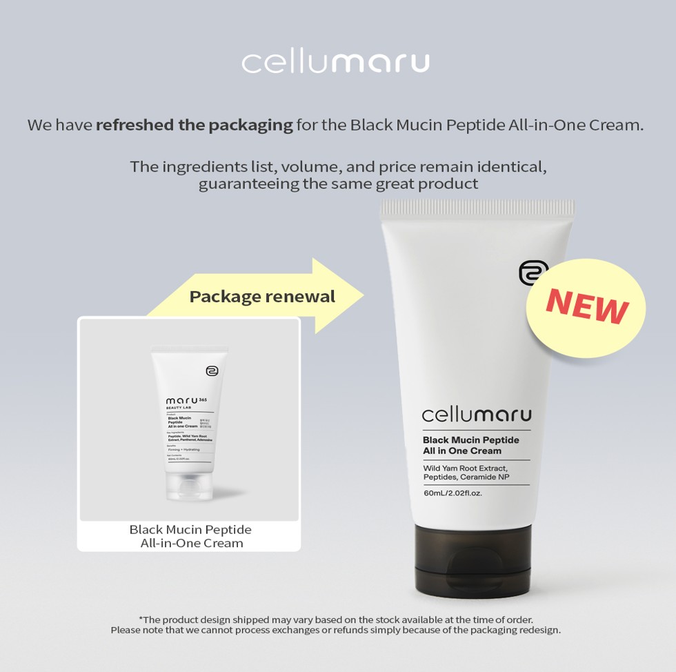 Black Mucin Peptide All-in-One Cream