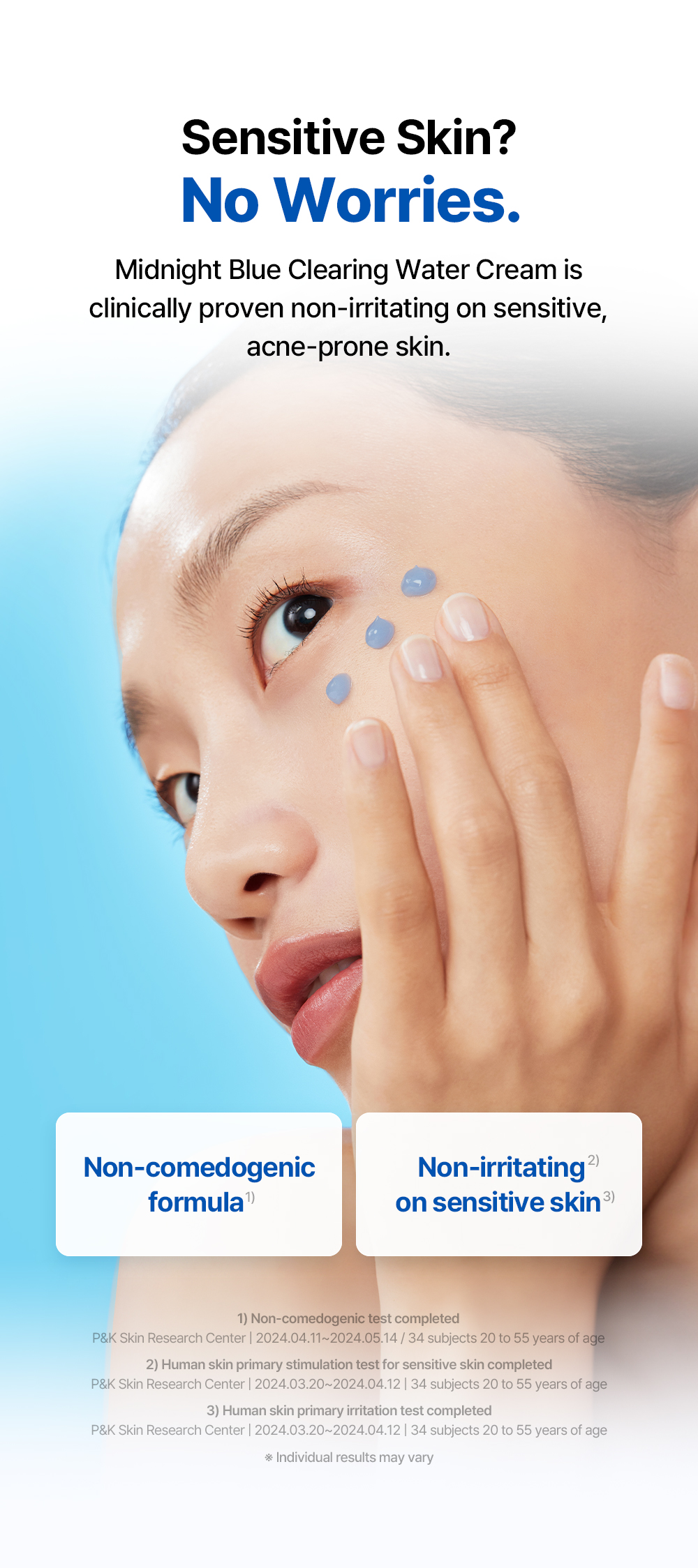 Blue Clearing Water Cream