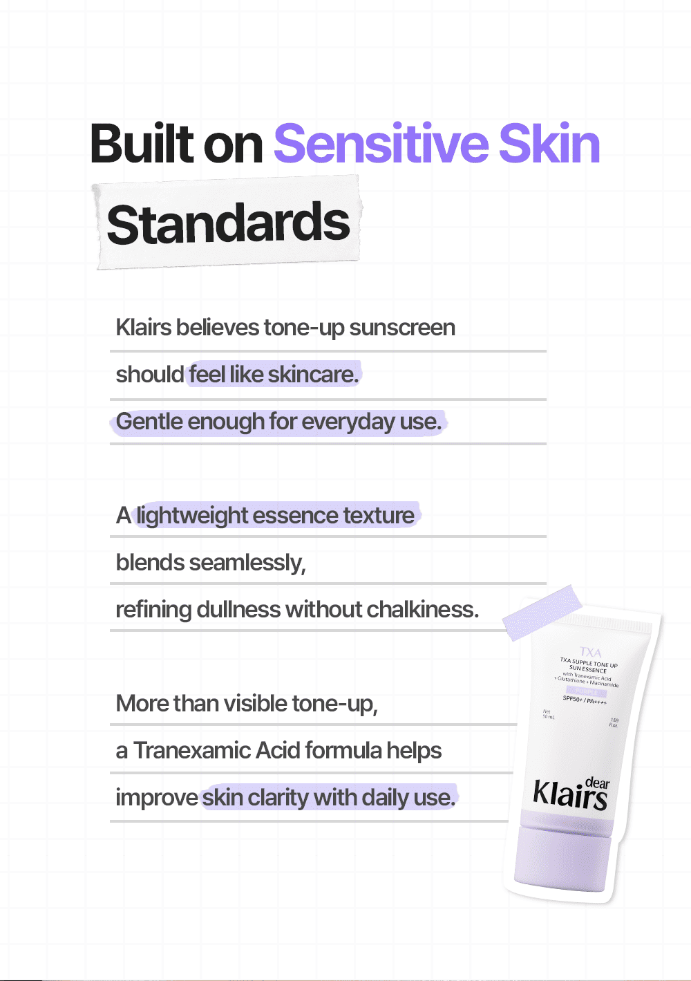 TXA Supple Tone Up Sun Essence