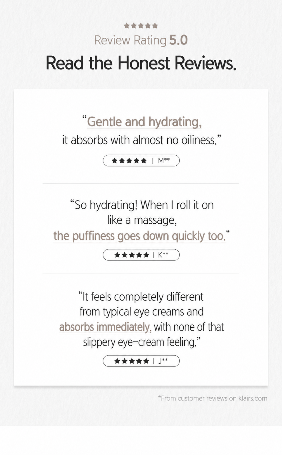 Fundamental Eye Awakening Gel