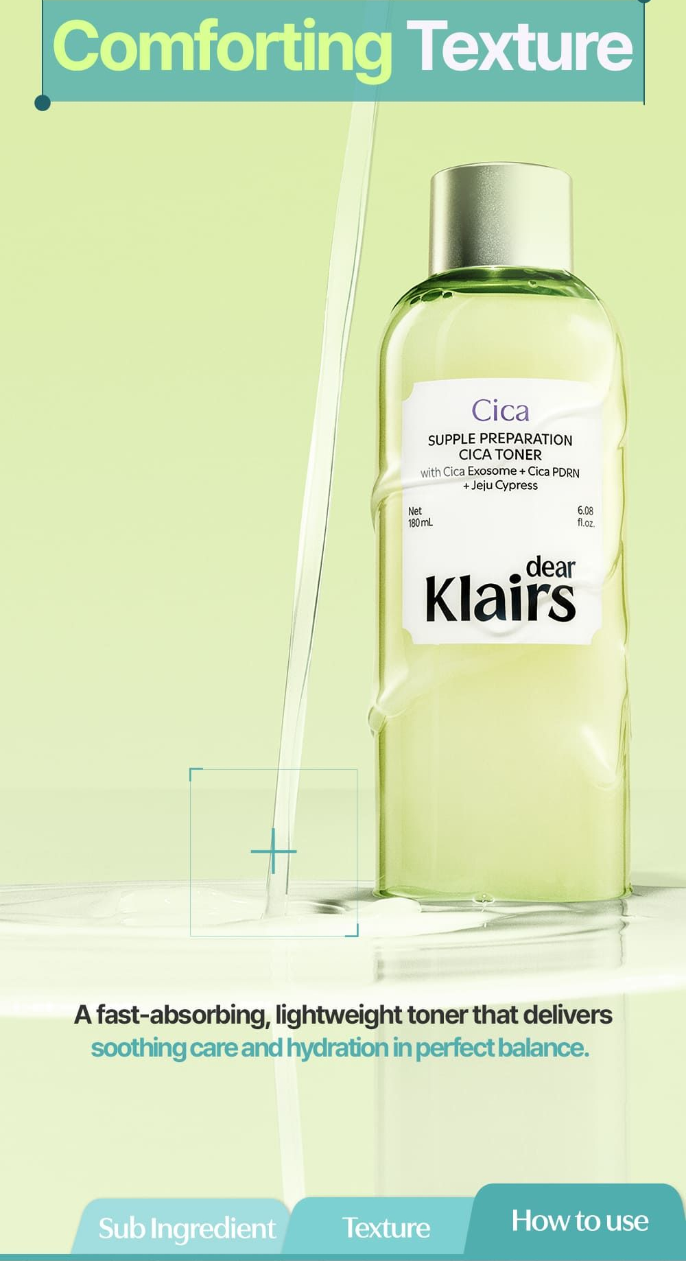 Dear Klairs Supple Preparation Cica Toner
