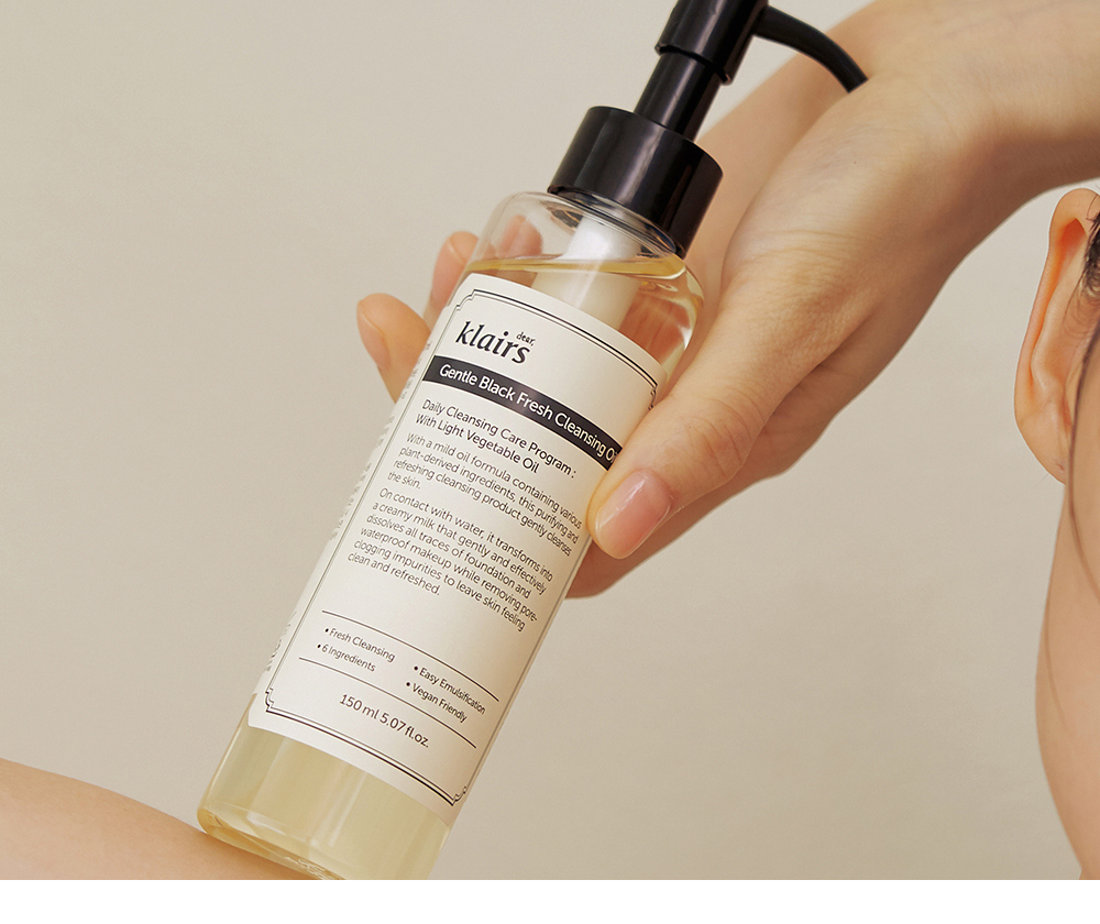 Gentle Black Fresh Cleansing Oil