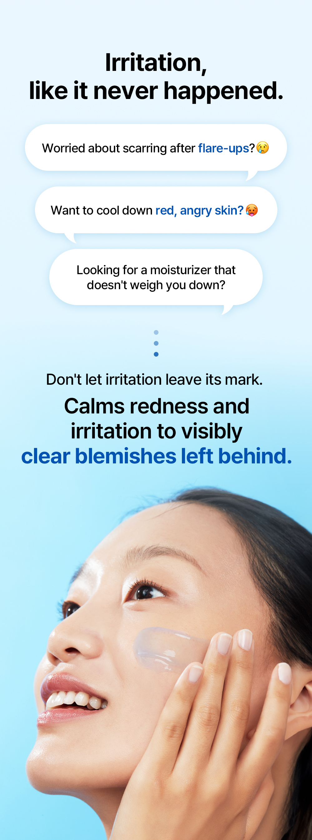Blue Clearing Water Cream