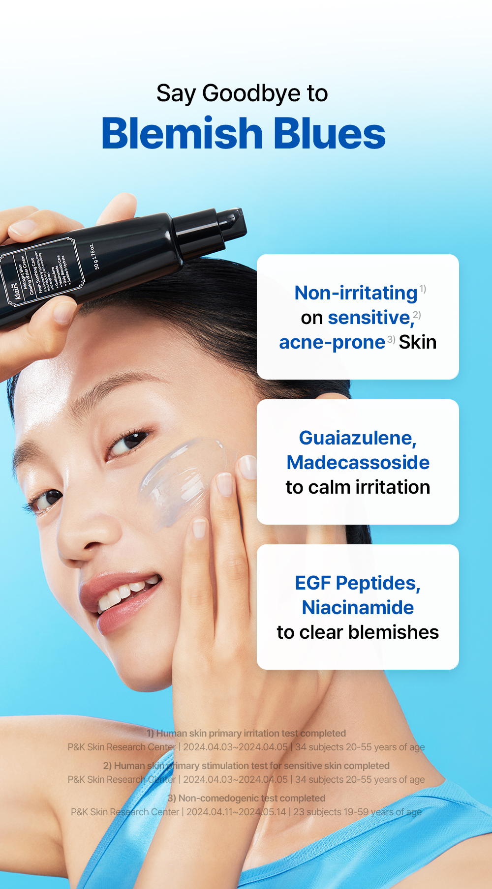 Blue Clearing Water Cream