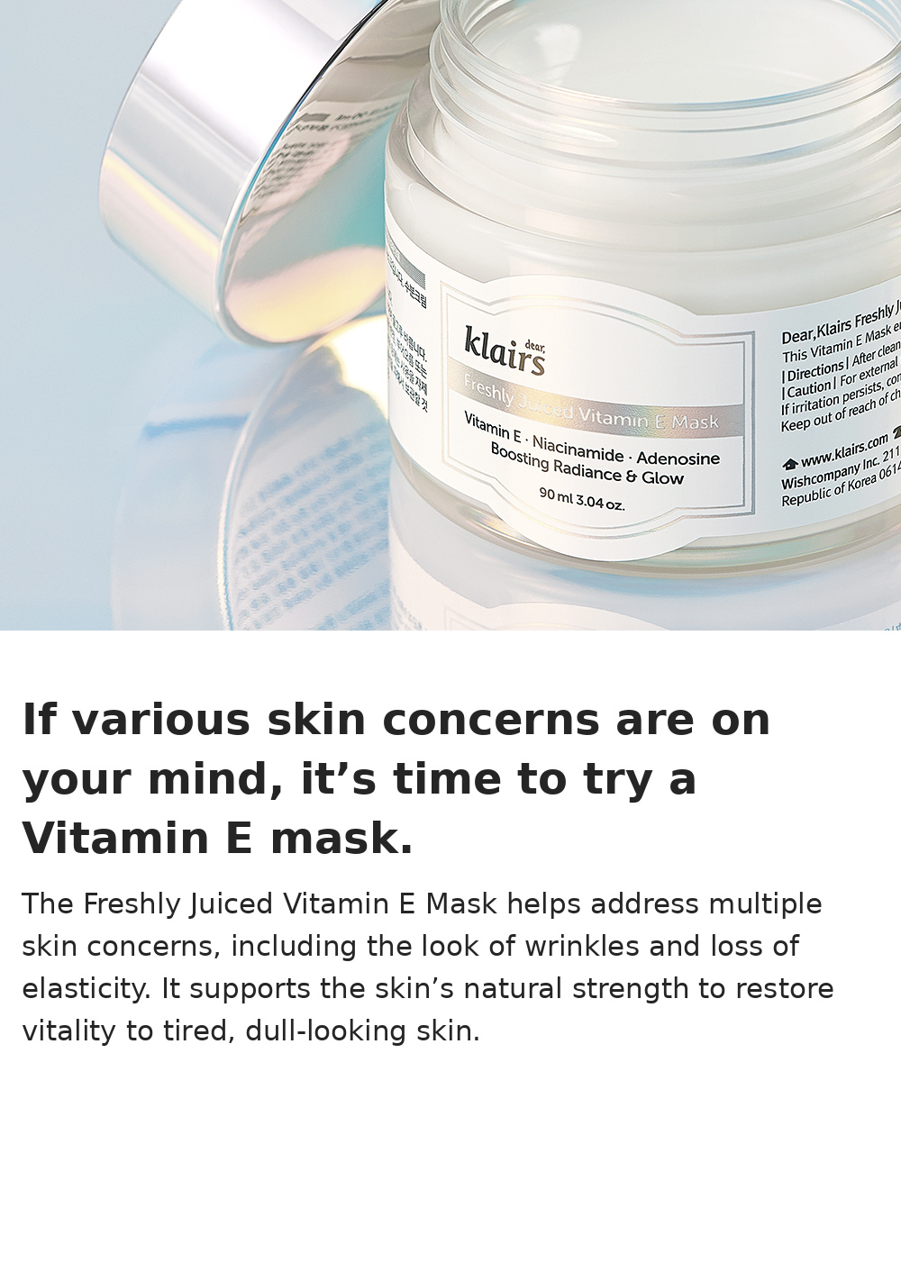 Freshly Juiced Vitamin E Mask