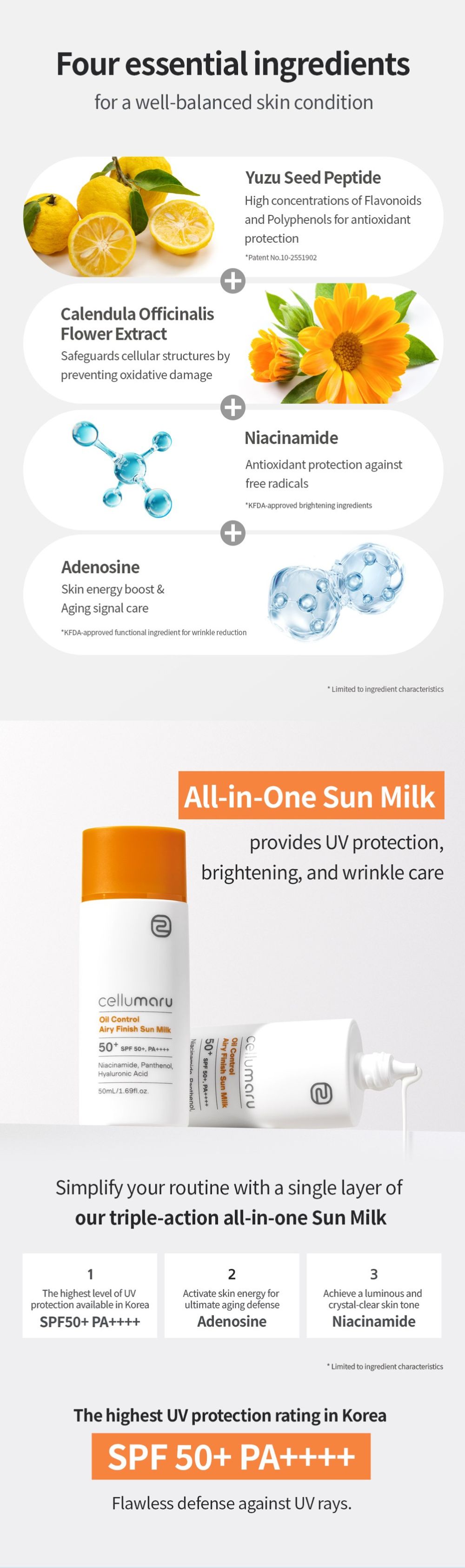 Oil Control Airy Finish Sun Milk