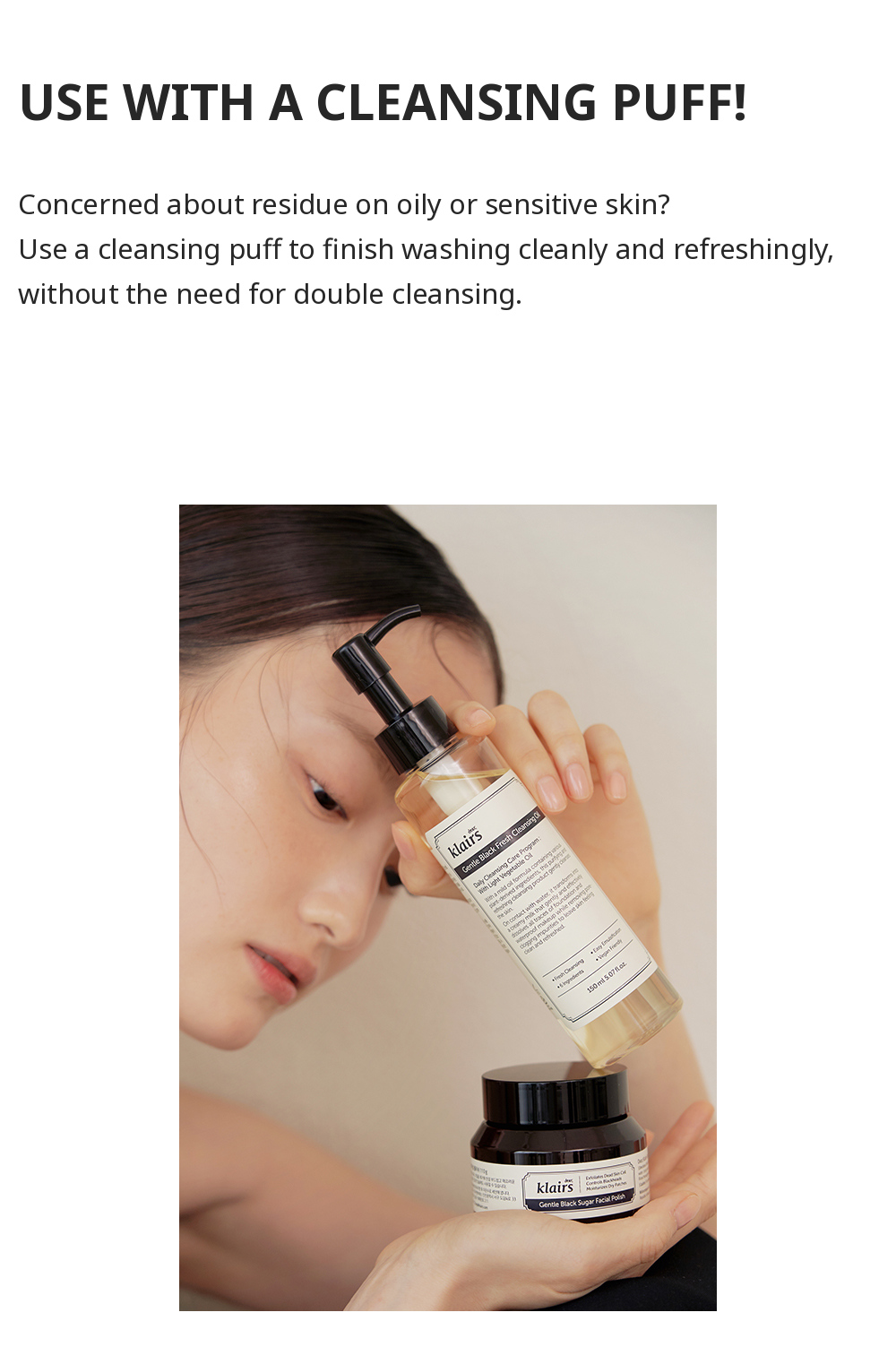 Gentle Black Fresh Cleansing Oil