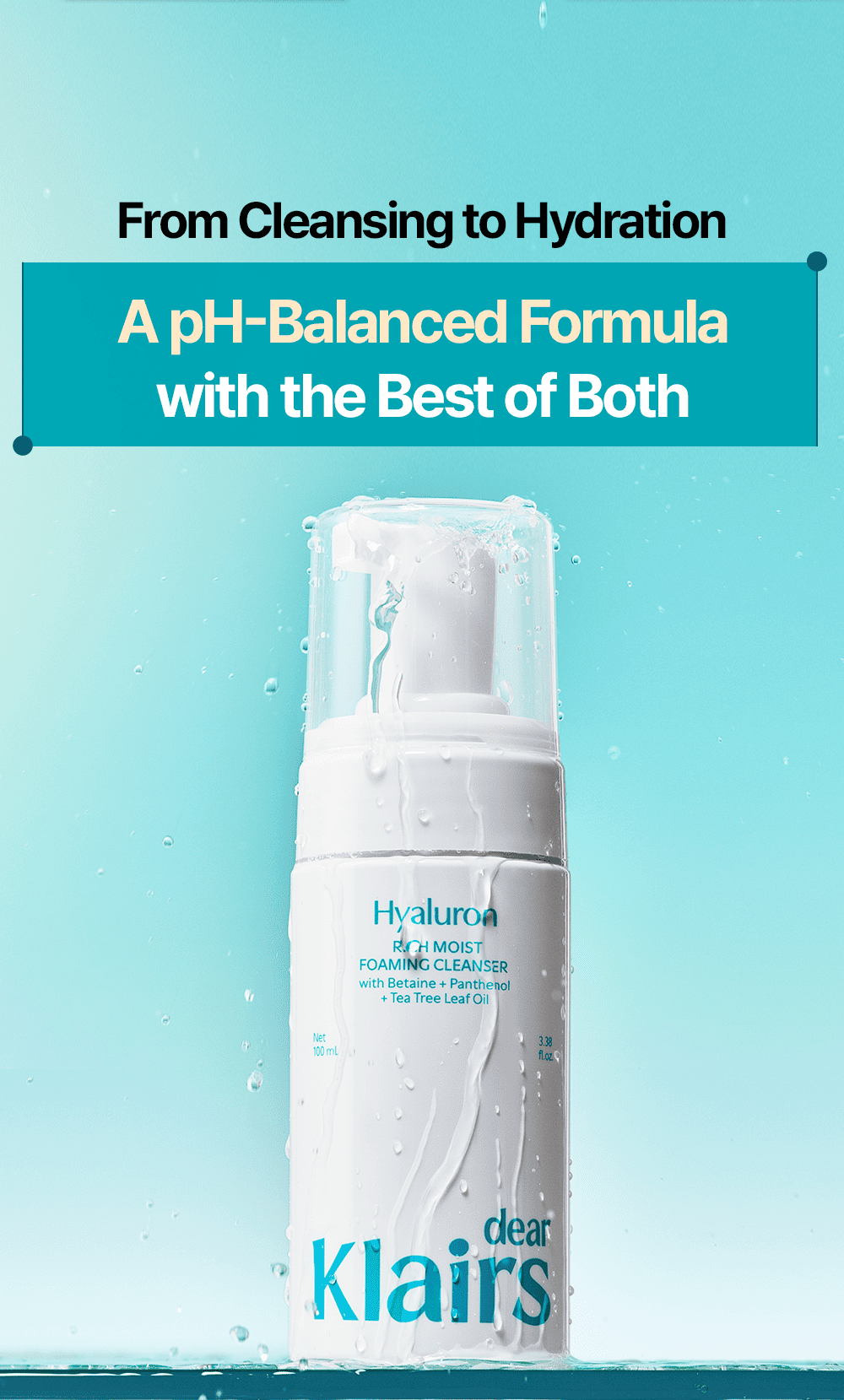Rich Moist Foaming Cleanser