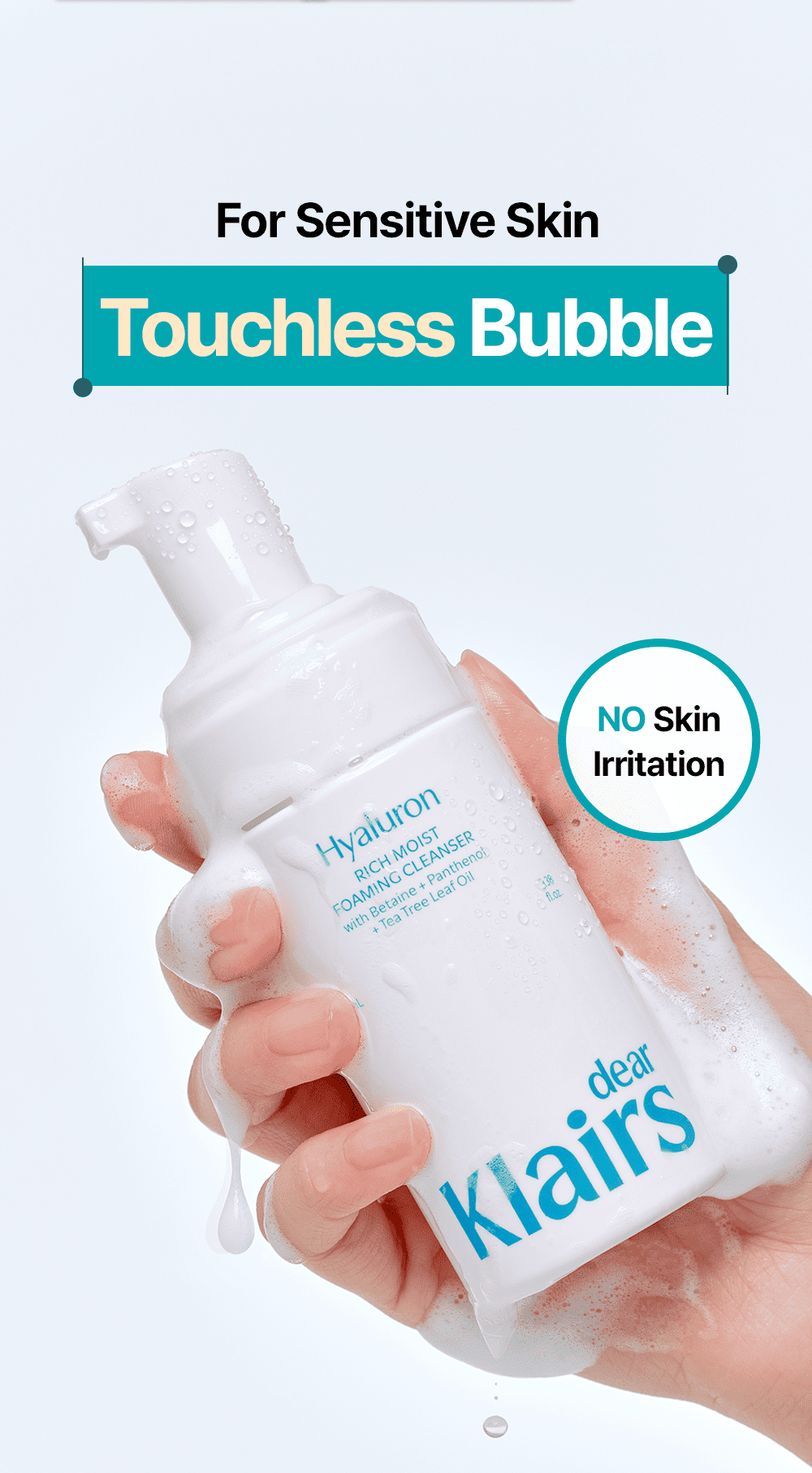 Rich Moist Foaming Cleanser