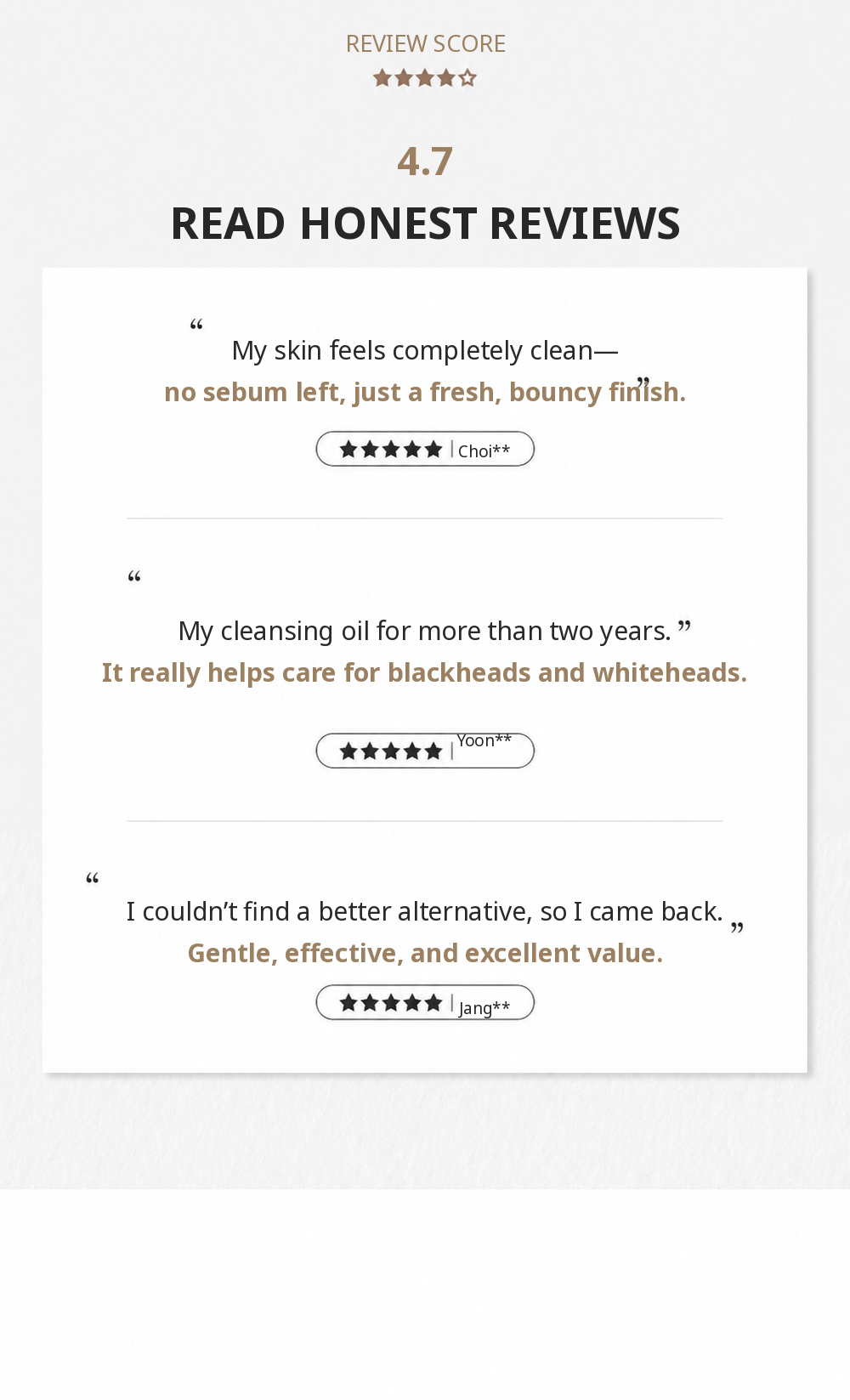Gentle Black Deep Cleansing Oil