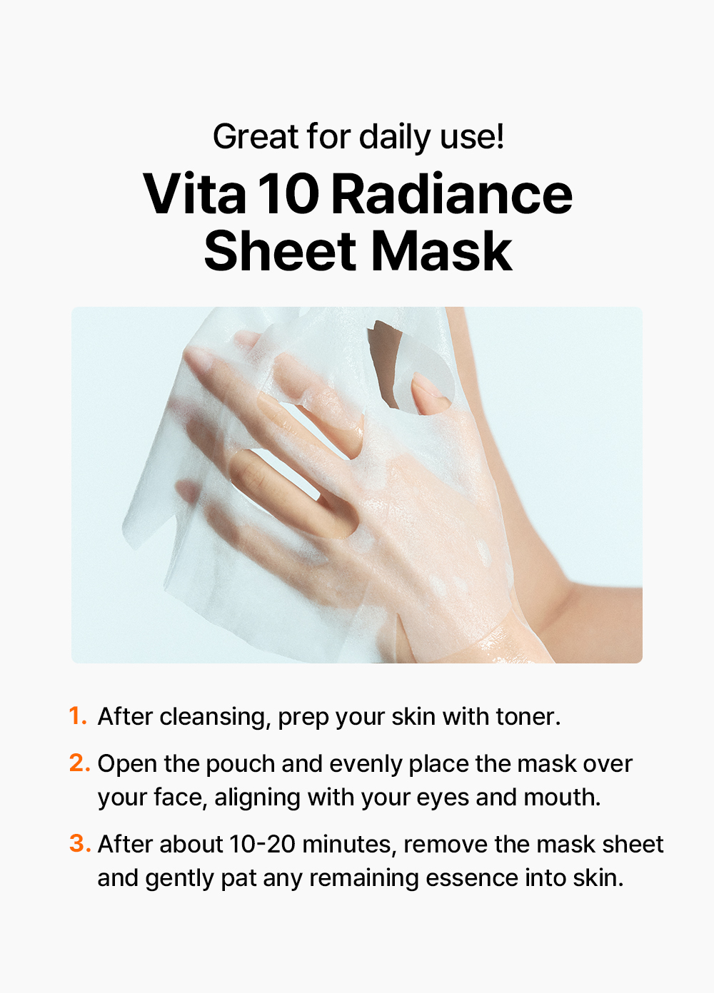 Vita 10 Radiance Sheet Mask