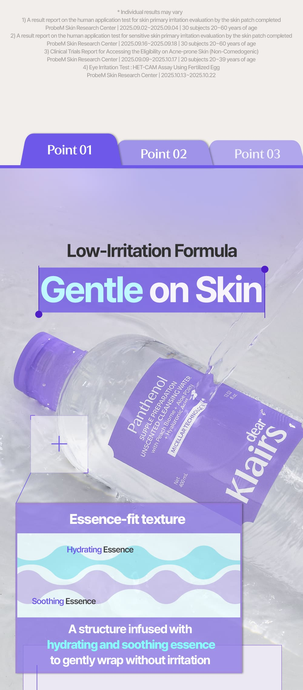 Dear Klairs Supple Preparation Unscented Cleansing Water