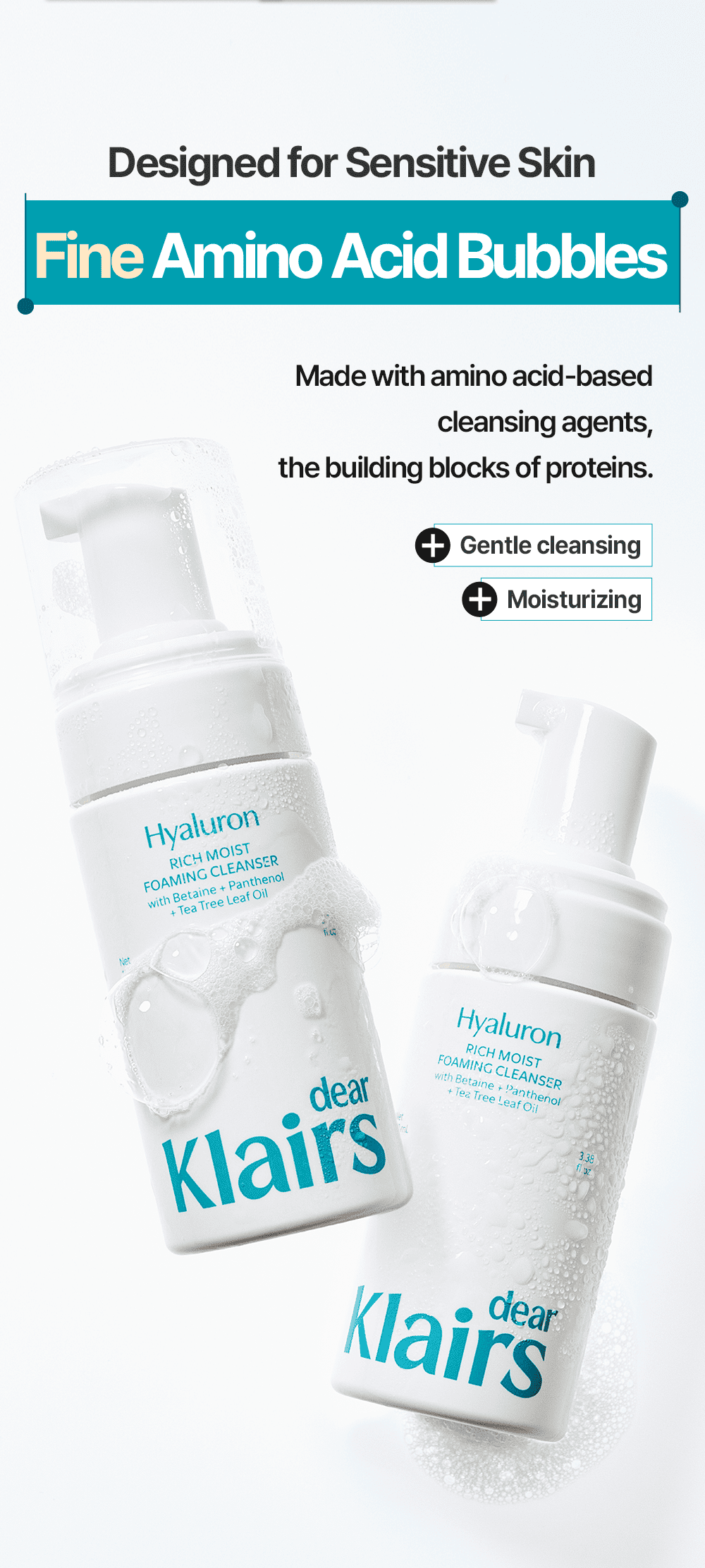 Rich Moist Foaming Cleanser
