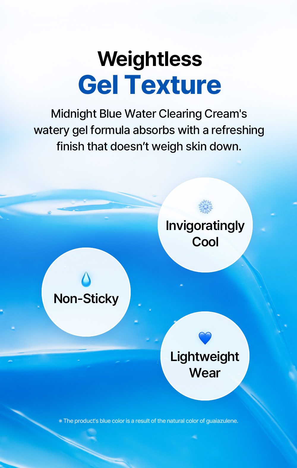 Blue Clearing Water Cream