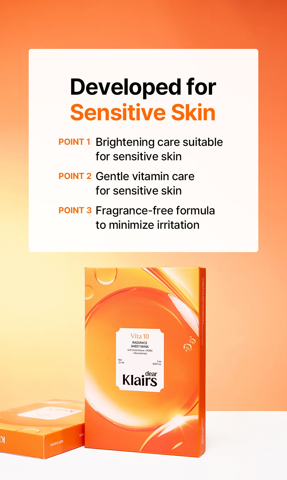 Vita 10 Radiance Sheet Mask