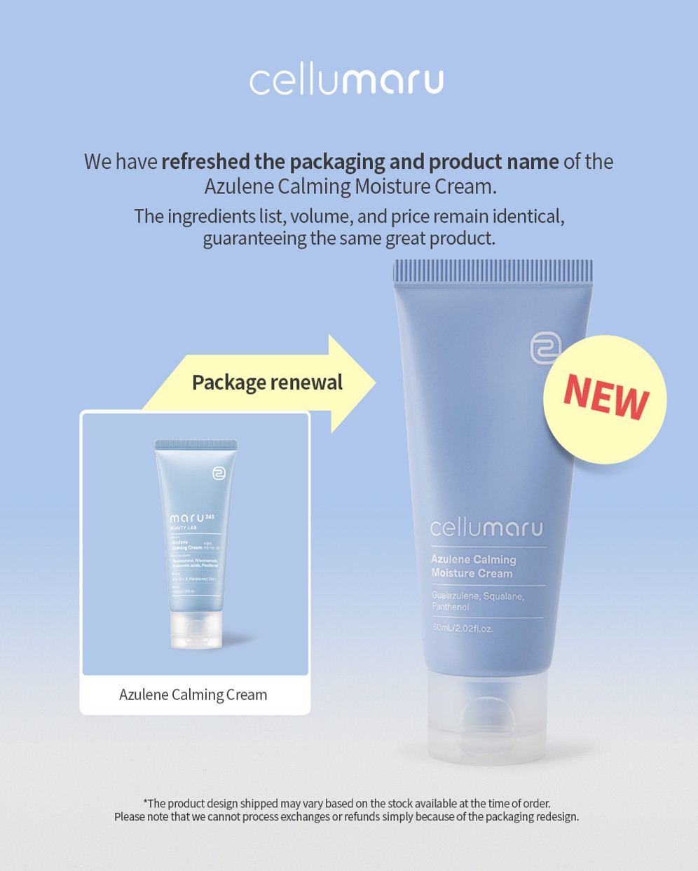 Azulene Calming Moisture Cream