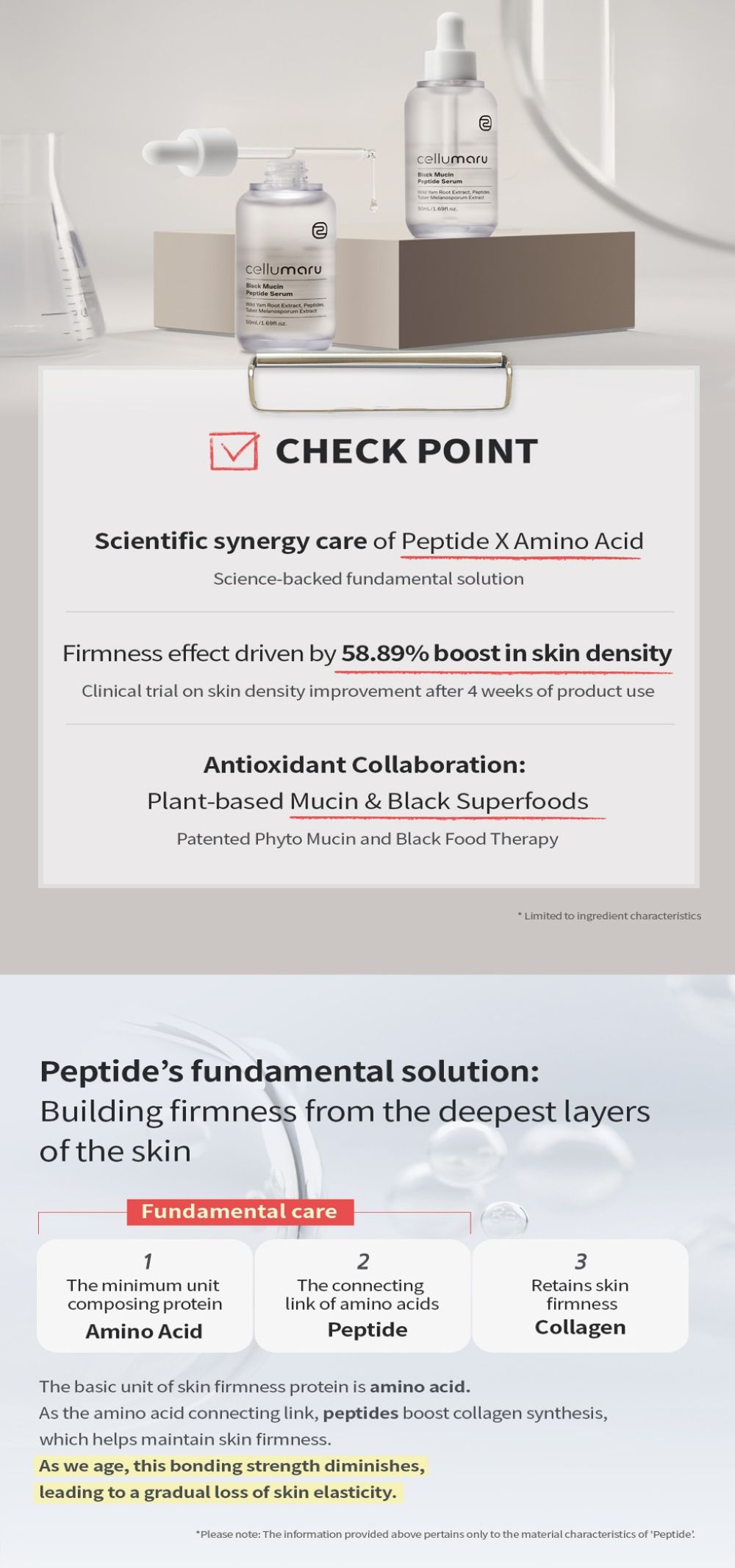 Black Mucin Peptide Serum