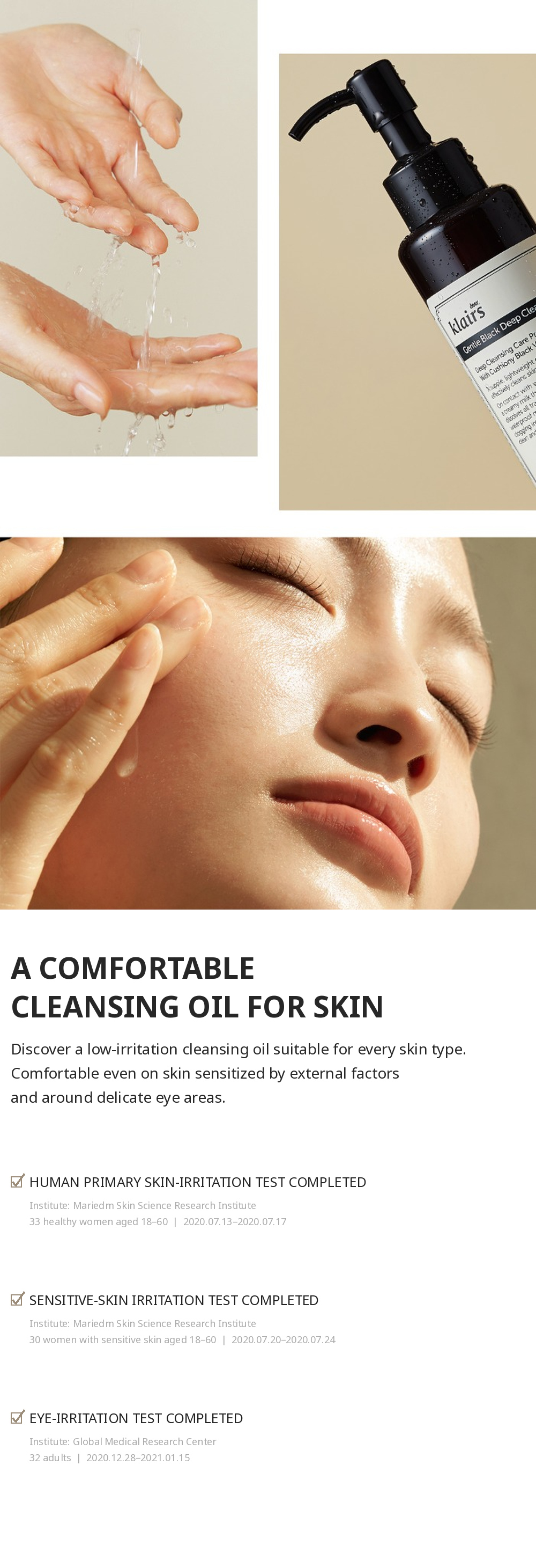 Gentle Black Deep Cleansing Oil
