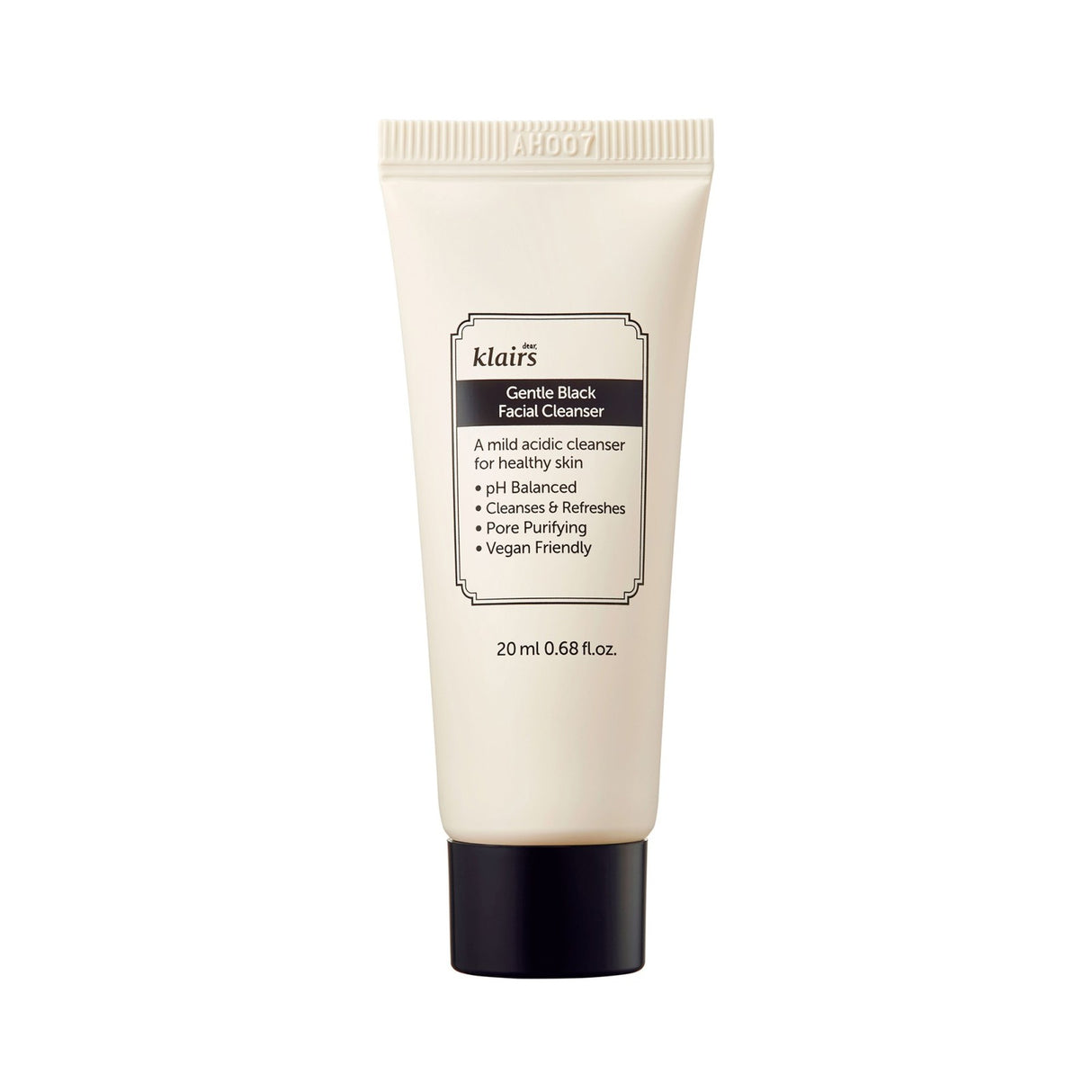 Gentle Black Facial Cleanser