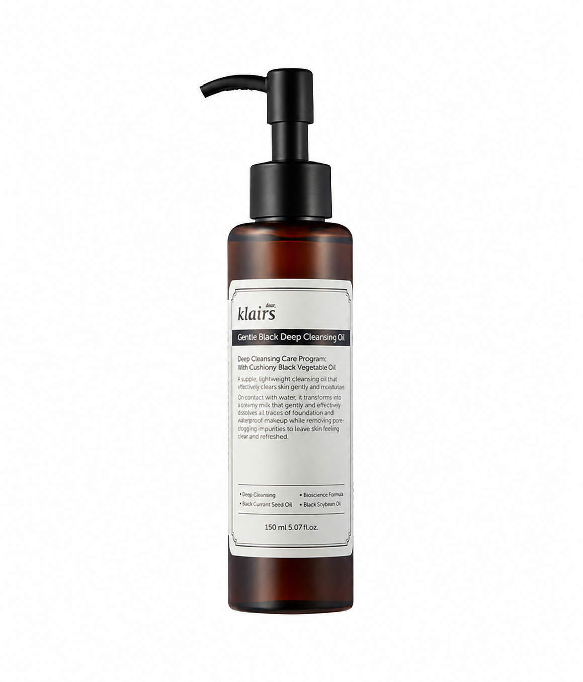 Gentle Black Deep Cleansing Oil