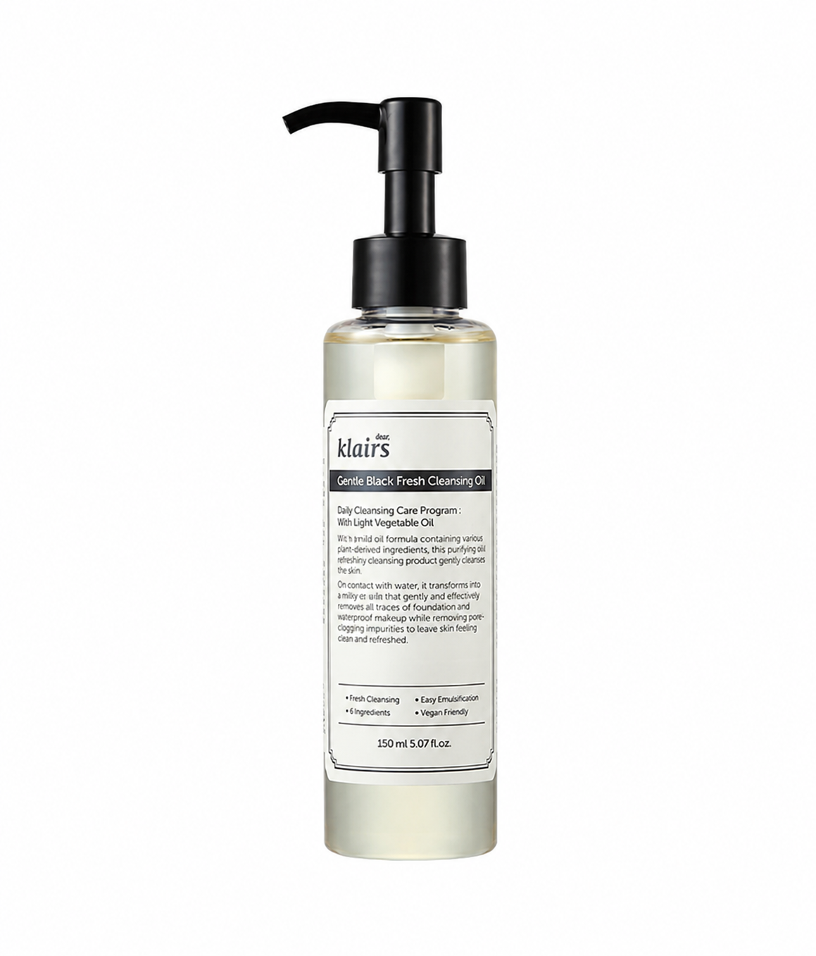 Gentle Black Fresh Cleansing Oil